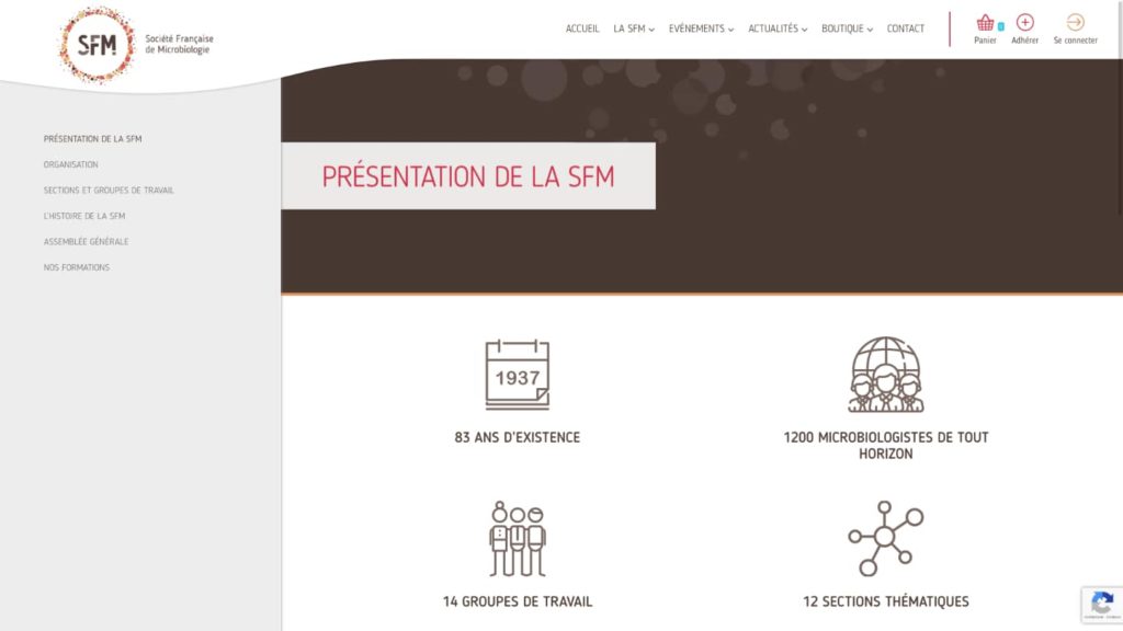 sfm page présentation