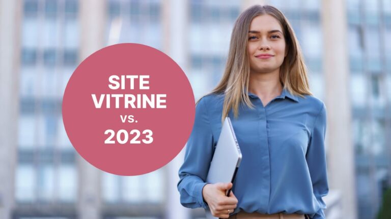 Cr&eacute;er un site vitrine en 2023