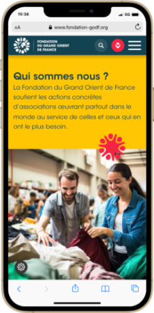 Page Qui sommes-nous de la Fondation