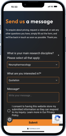 Page Contact Mobile Iconeus