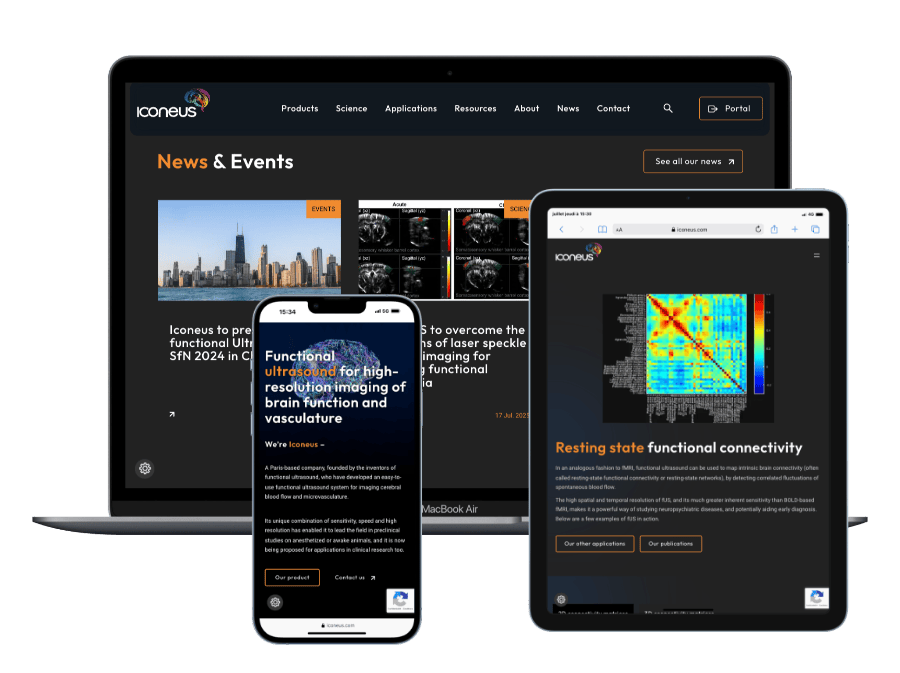 Mock up écrans Iconeus