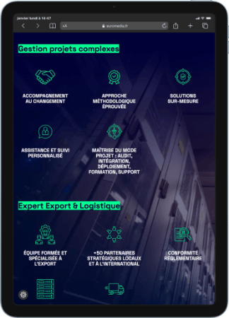 Section Pictogrammes